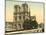 Notre Dame, Paris, France, c.1890-1900-null-Mounted Photographic Print