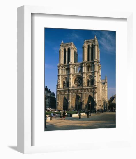 Notre Dame, Paris, France-null-Framed Premium Giclee Print