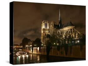 Notre Dame, Paris, France-Remy De La Mauviniere-Stretched Canvas