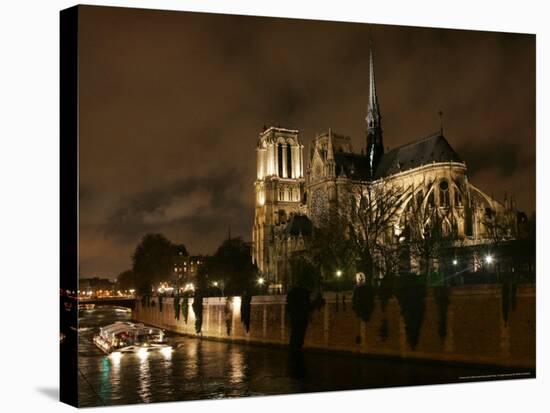 Notre Dame, Paris, France-Remy De La Mauviniere-Stretched Canvas