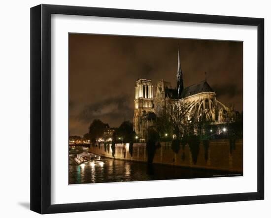 Notre Dame, Paris, France-Remy De La Mauviniere-Framed Photographic Print