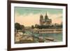 Notre Dame, Paris, France-null-Framed Art Print