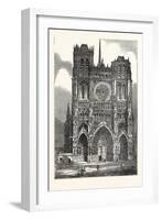 Notre Dame, Paris France-null-Framed Giclee Print