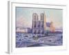 Notre Dame, Paris, View from the Quai Saint-Michel, 1901-04-null-Framed Giclee Print