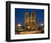 Notre Dame, Paris-null-Framed Premium Giclee Print