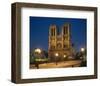 Notre Dame, Paris-null-Framed Premium Giclee Print