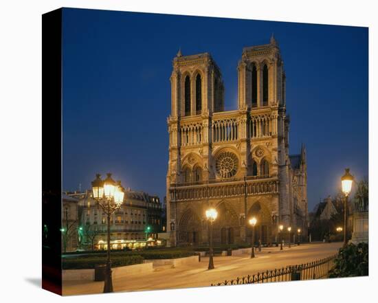 Notre Dame, Paris-null-Stretched Canvas