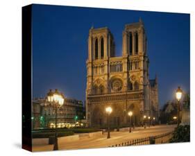 Notre Dame, Paris-null-Stretched Canvas