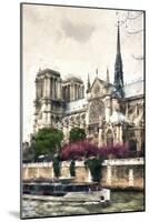 Notre Dame Paris-Philippe Hugonnard-Mounted Giclee Print