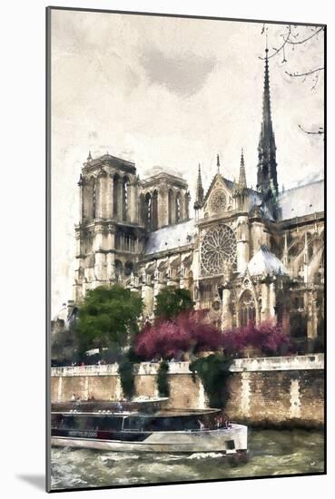 Notre Dame Paris-Philippe Hugonnard-Mounted Giclee Print