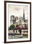 Notre Dame Paris-Philippe Hugonnard-Framed Giclee Print