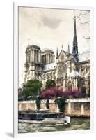 Notre Dame Paris-Philippe Hugonnard-Framed Giclee Print