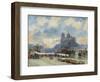 Notre Dame, Paris-Albert Lebourg-Framed Giclee Print