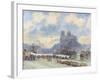 Notre Dame, Paris-Albert-Charles Lebourg-Framed Giclee Print