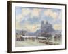 Notre Dame, Paris-Albert-Charles Lebourg-Framed Giclee Print