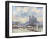 Notre Dame, Paris-Albert-Charles Lebourg-Framed Giclee Print