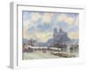 Notre Dame, Paris-Albert-Charles Lebourg-Framed Giclee Print