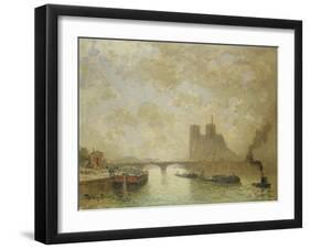 Notre Dame, Paris-Frank Myers Boggs-Framed Giclee Print