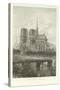 Notre-Dame, Paris-Alphonse Marie de Neuville-Stretched Canvas