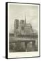 Notre-Dame, Paris-Alphonse Marie de Neuville-Framed Stretched Canvas