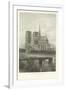 Notre-Dame, Paris-Alphonse Marie de Neuville-Framed Giclee Print