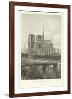 Notre-Dame, Paris-Alphonse Marie de Neuville-Framed Giclee Print