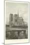 Notre-Dame, Paris-Alphonse Marie de Neuville-Mounted Giclee Print