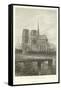 Notre-Dame, Paris-Alphonse Marie de Neuville-Framed Stretched Canvas