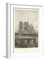 Notre-Dame, Paris-Alphonse Marie de Neuville-Framed Giclee Print