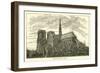 Notre Dame, Rear View-null-Framed Giclee Print