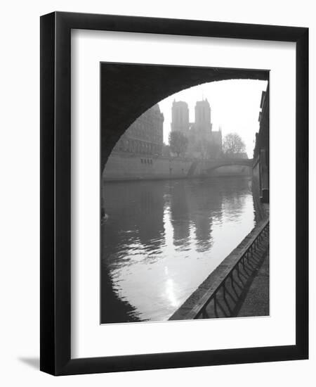 Notre Dame Reflection-Christopher Bliss-Framed Giclee Print