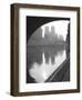 Notre Dame Reflection-Christopher Bliss-Framed Giclee Print