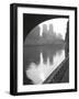 Notre Dame Reflection-Christopher Bliss-Framed Giclee Print