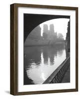 Notre Dame Reflection-Christopher Bliss-Framed Giclee Print