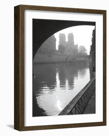 Notre Dame Reflection-Christopher Bliss-Framed Giclee Print