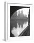 Notre Dame Reflection-Christopher Bliss-Framed Giclee Print