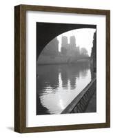 Notre Dame Reflection-Chris Bliss-Framed Art Print