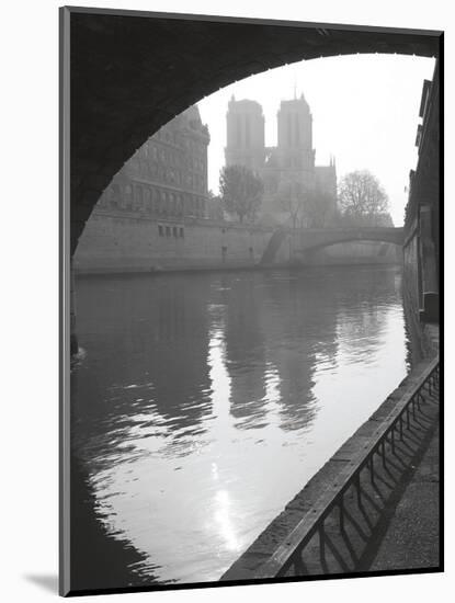 Notre Dame Reflection-Chris Bliss-Mounted Art Print