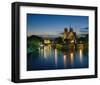 Notre Dame Seine River, Paris-null-Framed Art Print