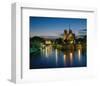 Notre Dame Seine River, Paris-null-Framed Art Print