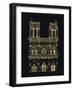 Notre Dame Sketch-Avery Tillmon-Framed Art Print