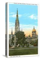 Notre Dame, South Bend, Indiana-null-Stretched Canvas