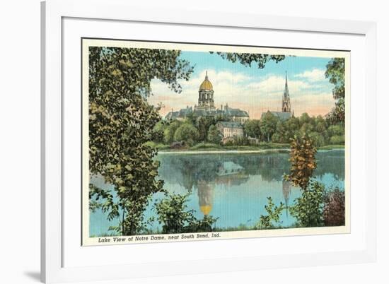 Notre Dame, South Bend-null-Framed Art Print