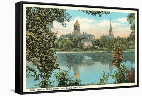 Notre Dame, South Bend-null-Framed Stretched Canvas