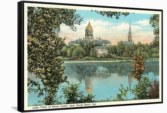 Notre Dame, South Bend-null-Framed Stretched Canvas