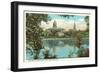 Notre Dame, South Bend-null-Framed Premium Giclee Print
