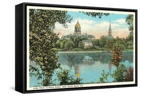 Notre Dame, South Bend-null-Framed Stretched Canvas