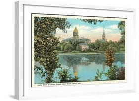 Notre Dame, South Bend-null-Framed Art Print