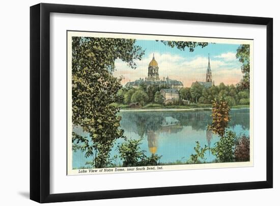 Notre Dame, South Bend-null-Framed Art Print
