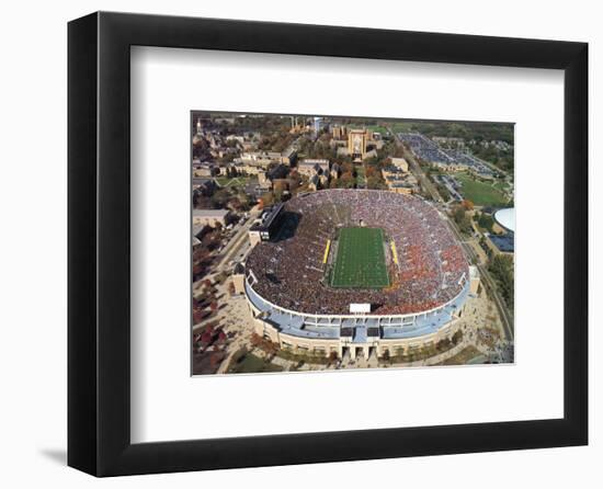 Notre Dame Stadium-Mike Smith-Framed Art Print